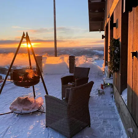 Ski-Inski-Out Cabin In Hafjell With View * Øyer