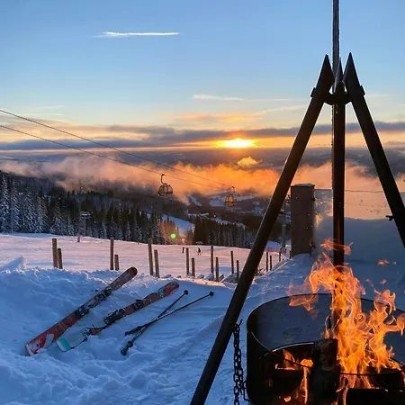 Сasa de vacaciones Ski-inski-out In Hafjell With View *
