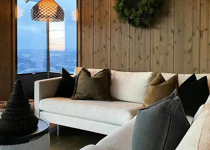 Ski-Inski-Out Cabin In Hafjell With View *