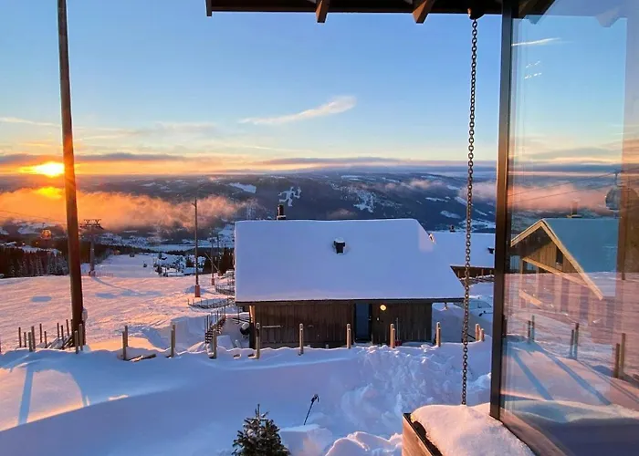 Prázdninový dům Ski-Inski-Out Cabin In Hafjell With View *