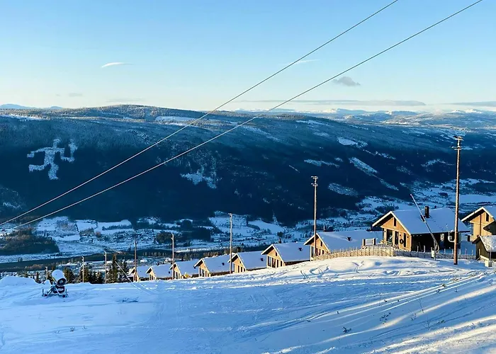 Ski-Inski-Out Cabin In Hafjell With View * Øyer