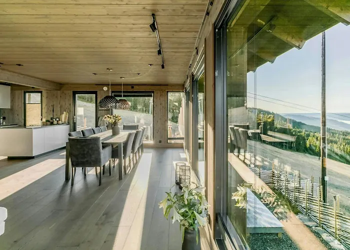 Ski-Inski-Out Cabin In Hafjell With View Prázdninový dům Øyer