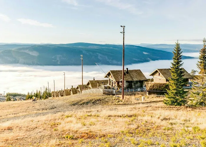 Prázdninový dům Ski-Inski-Out Cabin In Hafjell With View