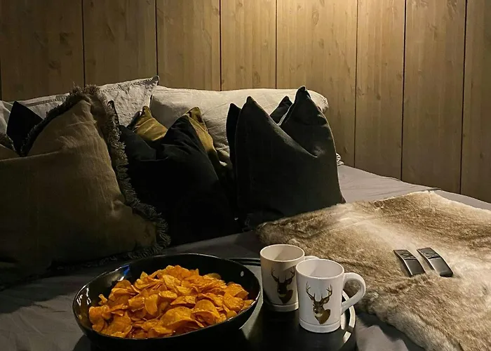 Ski Inski Out-Hytte I Hafjell Med Udsigt *