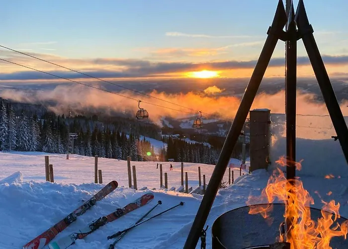 Prázdninový dům Ski-Inski-Out Cabin In Hafjell With View *